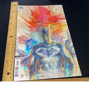 Event Leviathan 5 DC Comics‎ 2019 Bendis Maleev Batman Watercolor Art Cover